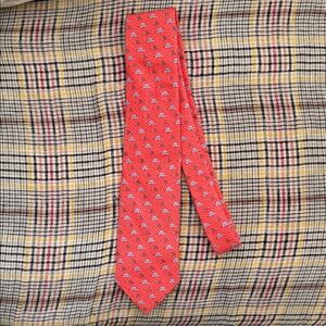 Red Patterned Men's Tie